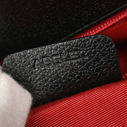 Bvlgari Logomania Shoulder Bag Canvas with Leather, BLACK, LEATHER, Shoulder bag