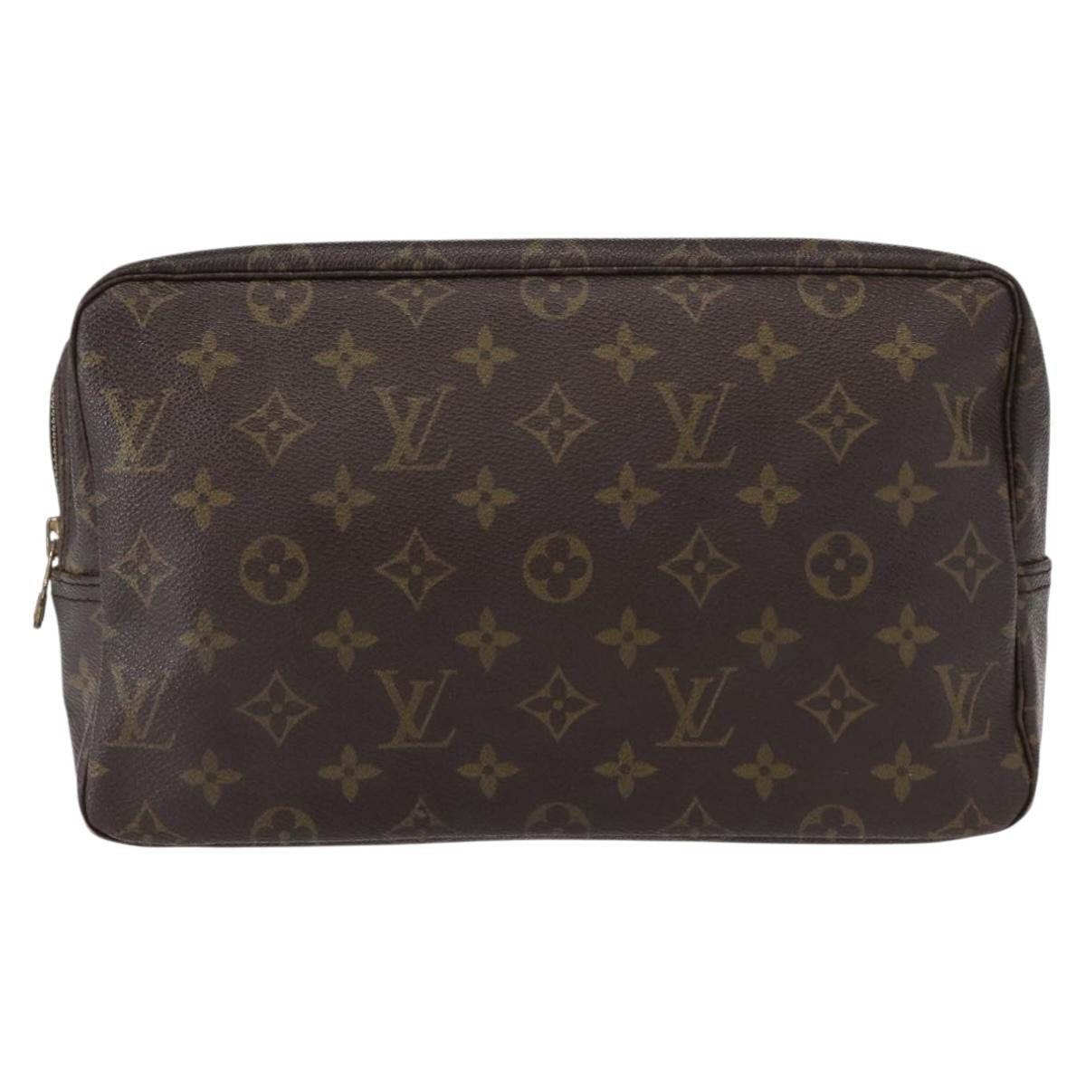 Louis Vuitton Trousse Toilette Monogram Canvas, BROWN, CANVAS, Clutche & pouche
