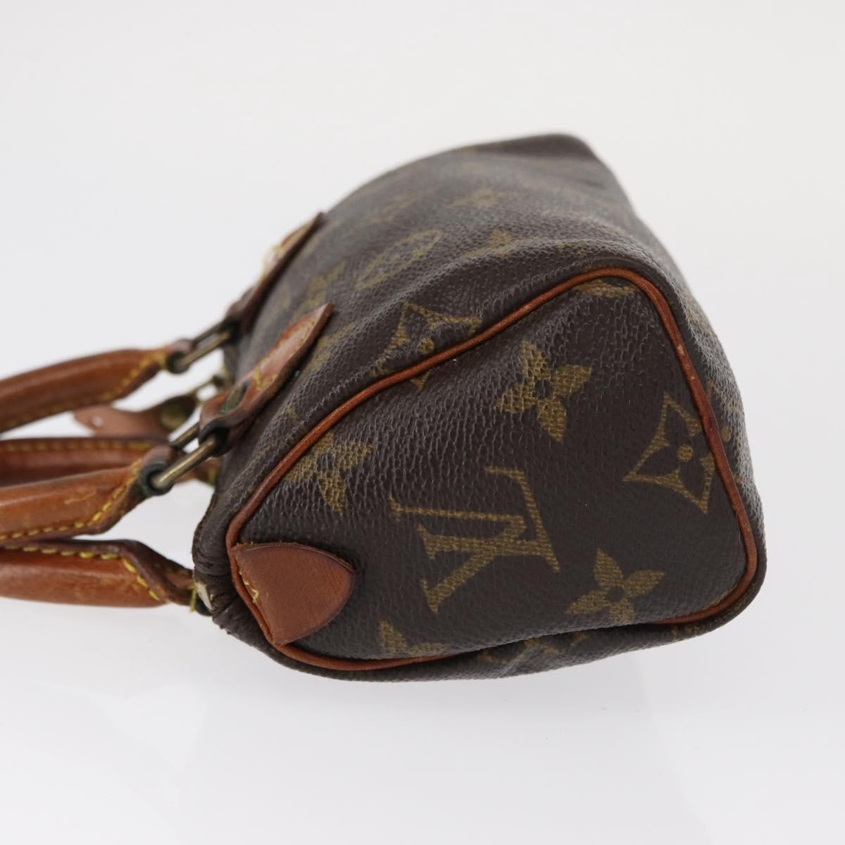 Louis Vuitton Speedy Mini HL Handbag Monogram Canvas, BROWN, CANVAS, Handbag