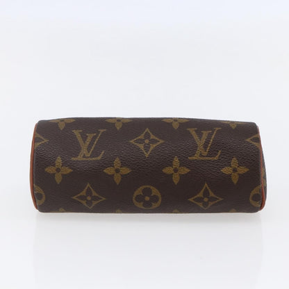 Louis Vuitton Papillon Pochette Monogram Canvas, BROWN, CANVAS, Handbag