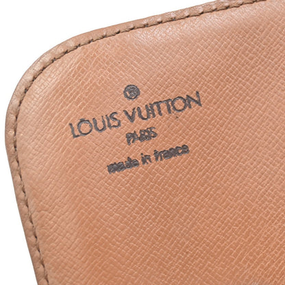 Louis Vuitton Cartouchiere Handbag Monogram Canvas, BROWN, LEATHER, Crossbody bag