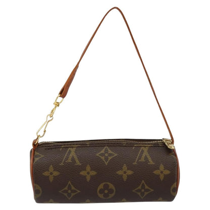 Louis Vuitton Papillon Pochette Monogram Canvas, BROWN, CANVAS, Handbag