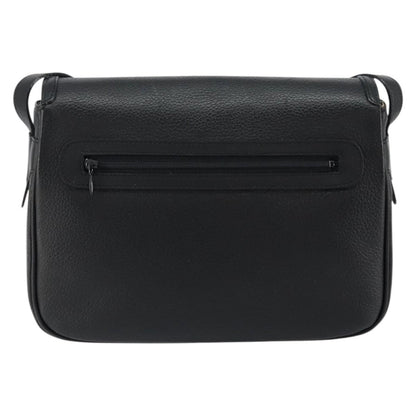 Burberry Flap Shoulder Bag Leather, BLACK, LEATHER, Shoulder bag