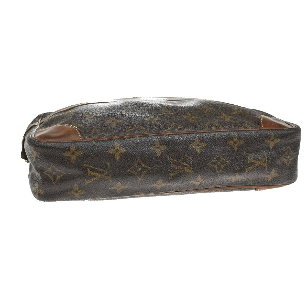 Louis Vuitton Compiegne Canvas, BROWN, LEATHER, Clutche & pouche