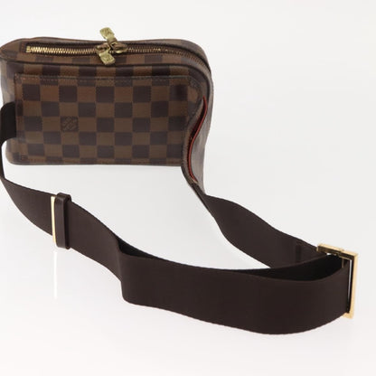 Louis Vuitton Geronimos Waist Bag Damier, BROWN, CANVAS, Shoulder bag