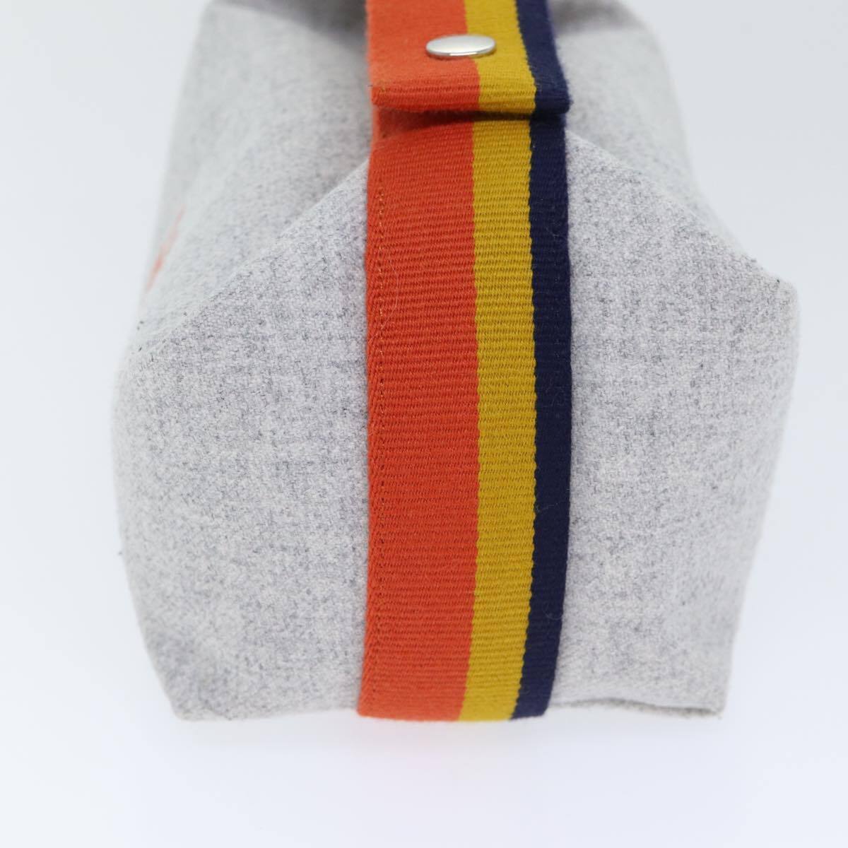 Hermes Bride à Brac Wool, GRAY, WOOL, Scarve & shawl