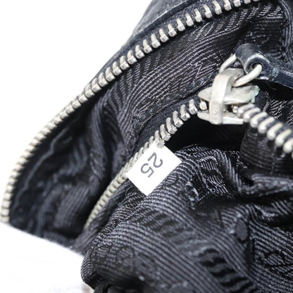 Prada Vintage Shoulder Bag Tessuto, BLACK, NYLON, Shoulder bag