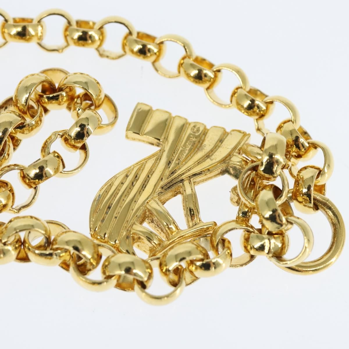 Salvatore Ferragamo Chain Flap Shoulder Bag Leather, BLACK, LEATHER, Shoulder bag