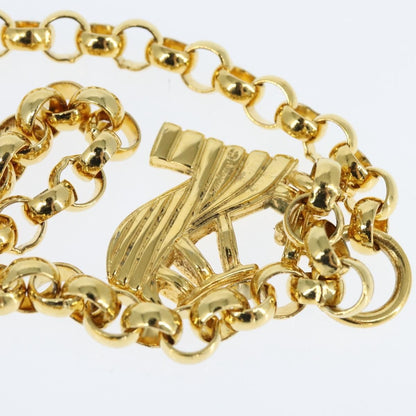 Salvatore Ferragamo Chain Flap Shoulder Bag Leather, BLACK, LEATHER, Shoulder bag