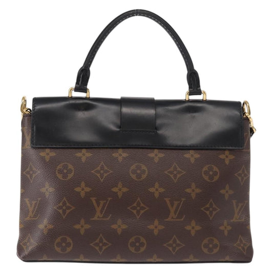 Louis Vuitton One Handle Flap Bag Monogram Canvas and Leather, BROWN, CANVAS, Handbag