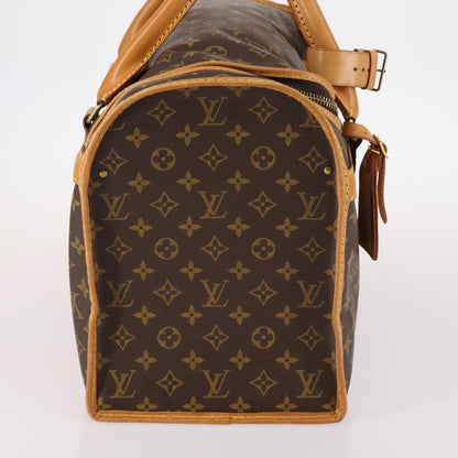 Louis Vuitton Dog Carrier Bag Monogram Canvas, BROWN, CANVAS, Travel bag