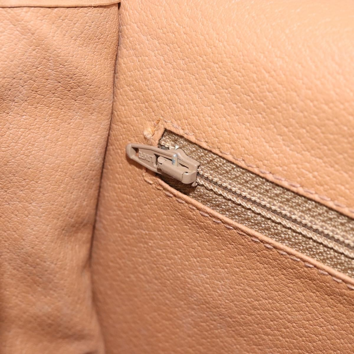 Celine Vintage Macadam Shoulder Bag Canvas and Leather, Brown, Canvas, Shoulder Bag