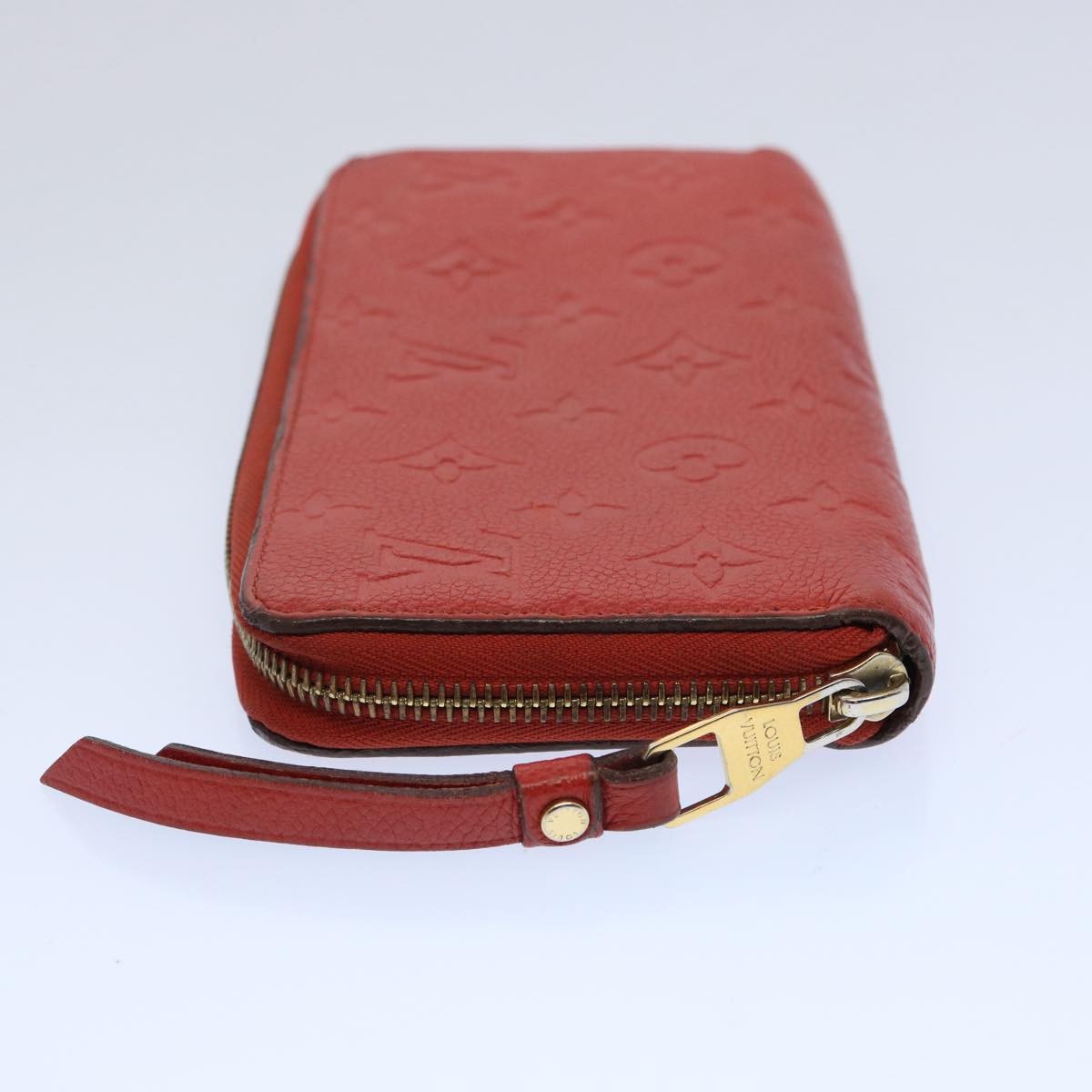 Louis Vuitton Portefeuille zippy Monogramme Empreinte Monogramme Empreinte, RED, LEATHER, Wallets