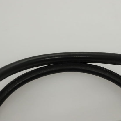 Salvatore Ferragamo Gancini handbag Leather, BLACK, LEATHER, Handbag