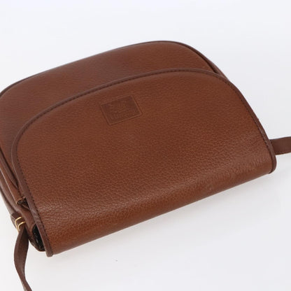 Burberry Vintage Shoulder Bag Leather, BROWN, LEATHER, Shoulder bag