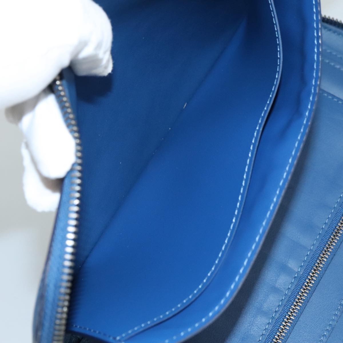 Louis Vuitton Atoll Organizer Wallet Damier Infini Leather, BLUE, LEATHER, Wallets