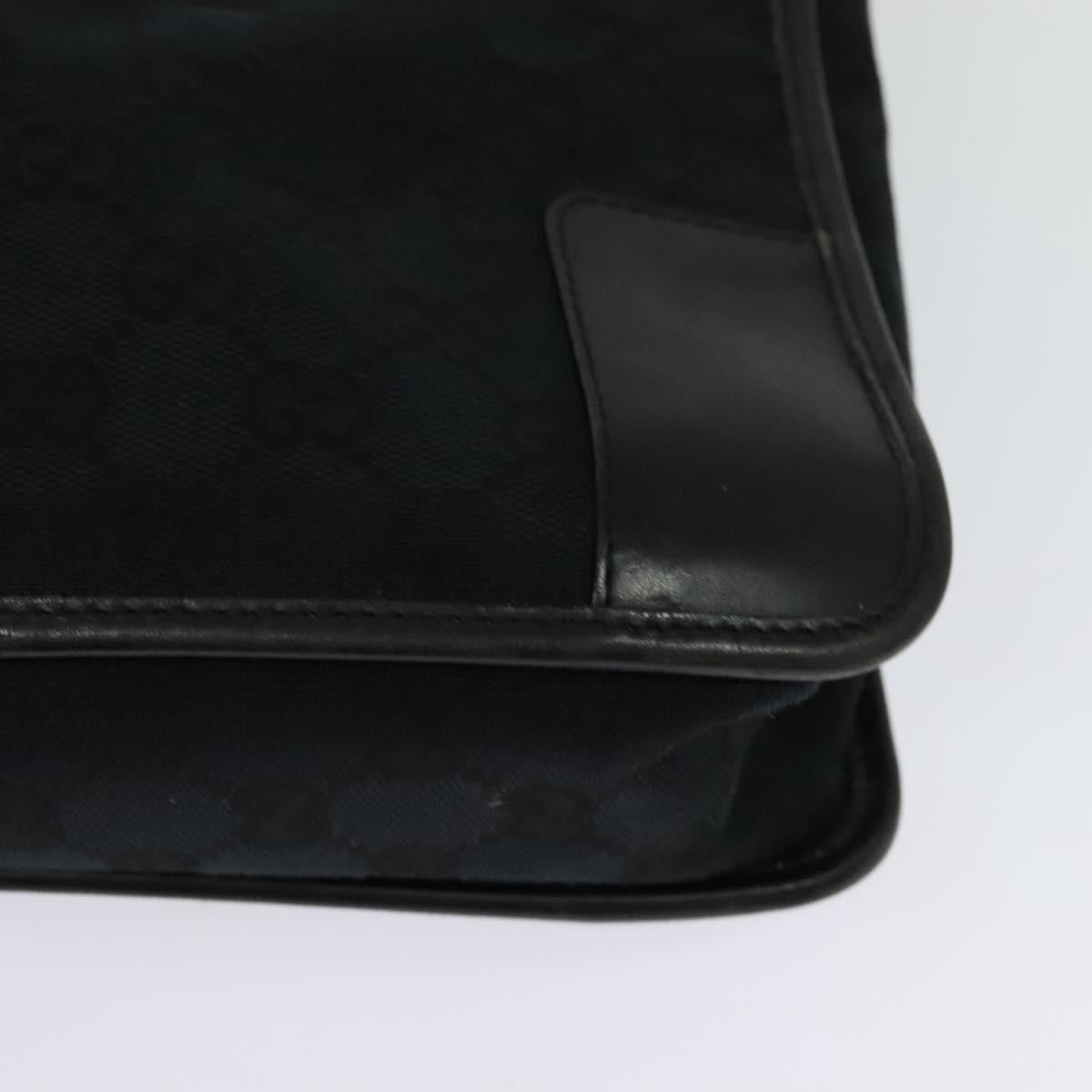 Gucci GG Canvas Bag Canvas, BLACK, CANVAS, Shoulder bag