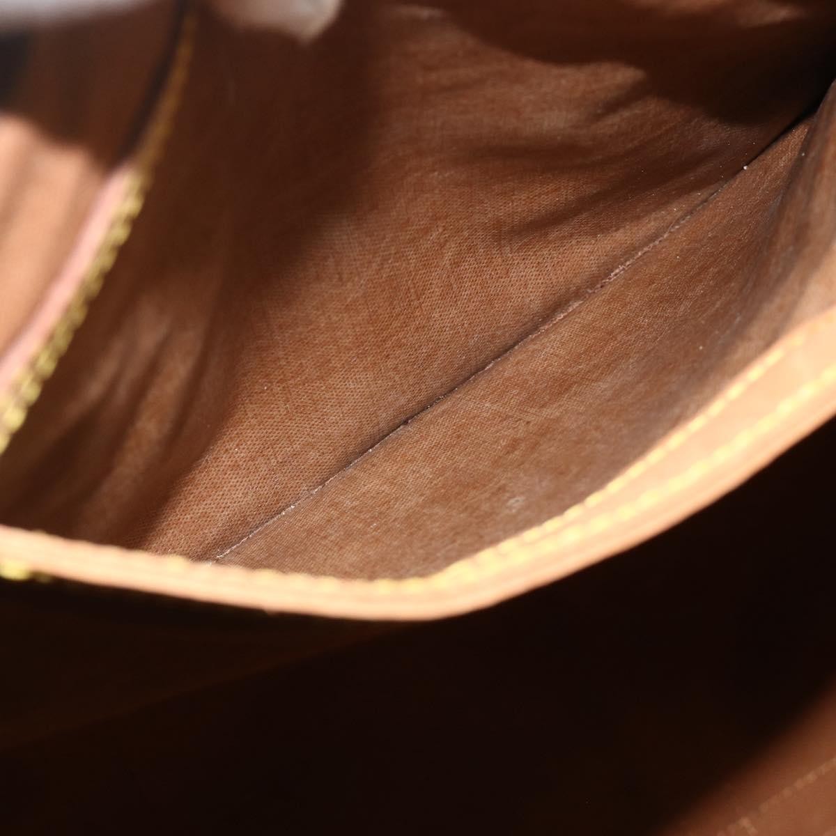 Louis Vuitton Flanerie Handbag Monogram Canvas, Brown, Canvas, Shoulder Bag