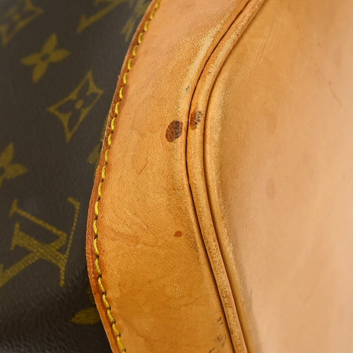 Louis Vuitton Alma Handbag Monogram Canvas, BROWN, CANVAS, Handbag