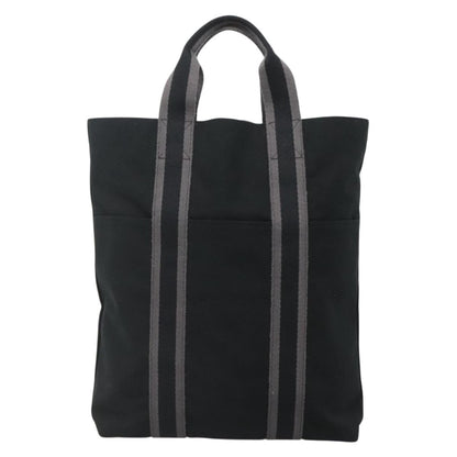 Hermes Fourre-tout Herline Fourre-tout Herline, BLACK, CANVAS, Tote bag