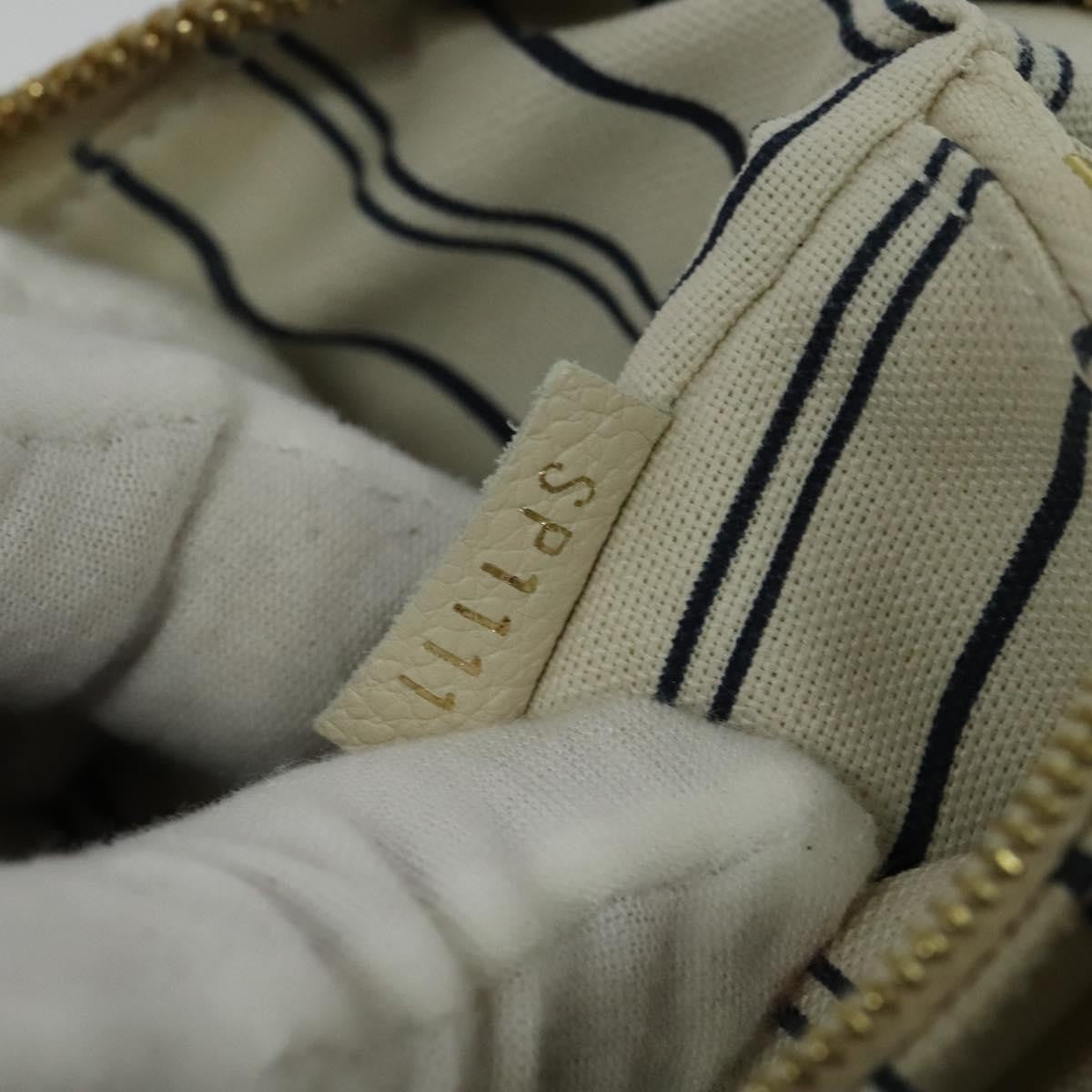 Louis Vuitton Lumineuse Handbag Monogram Empreinte Leather, WHITE, LEATHER, Handbag