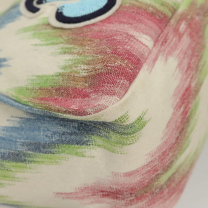 Loewe Paula's Ibiza Tote Embellished Printed Canvas, MULTICOLOUR, CANVAS, Tote bag