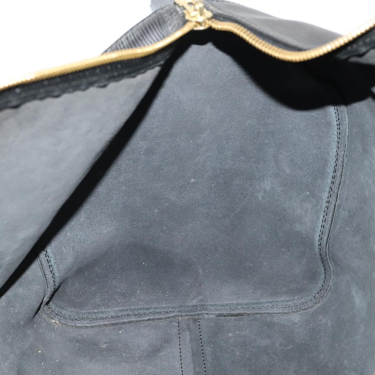 Louis Vuitton Keepall Bag Epi Leather, Black, Leather, Travel Bag