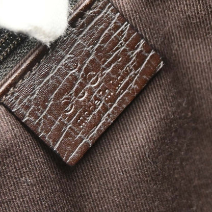 Gucci Vintage Jackie Handbag Canvas, BEIGE, CANVAS, Handbag