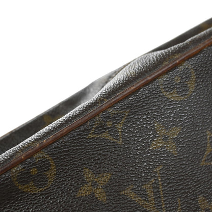 Louis Vuitton Compiegne Canvas, BROWN, LEATHER, Clutche & pouche