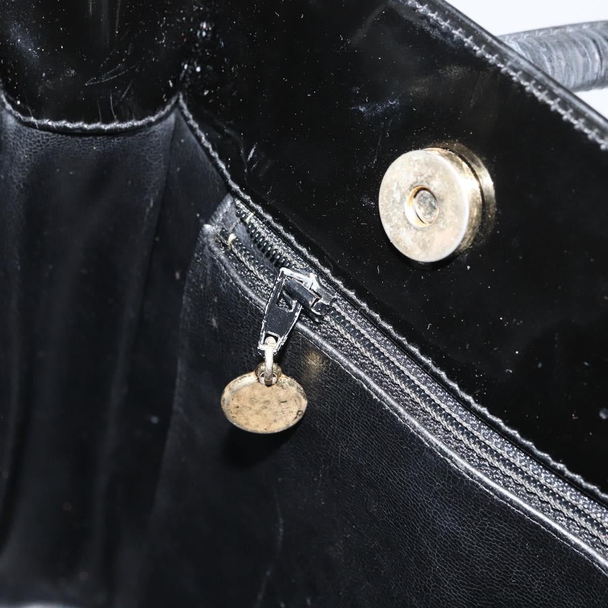 Chanel Vintage Tote Patent leather, BLACK, PATENT_LEATHER, Tote bag