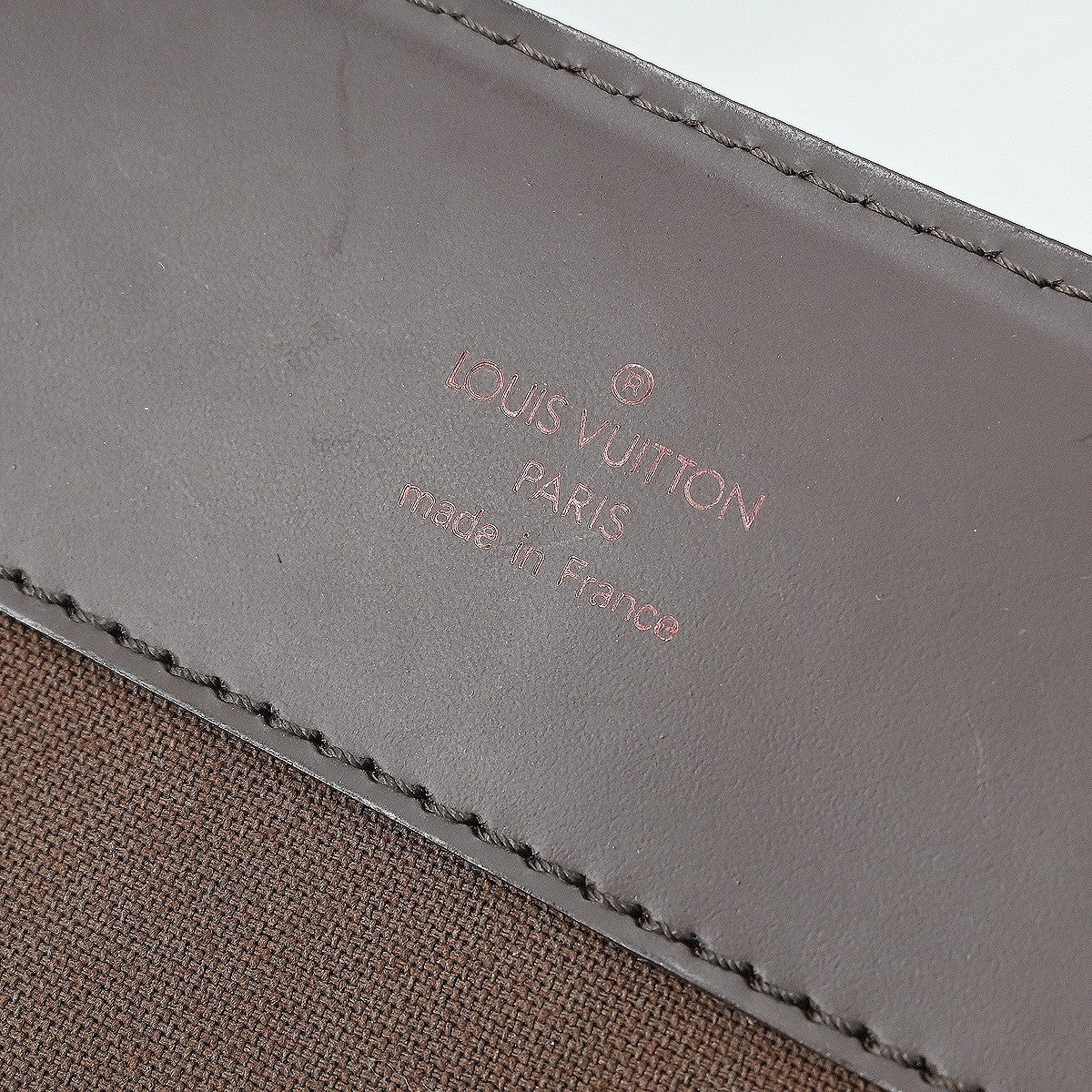 Louis Vuitton Broadway Bag Damier, Brown, Canvas, Shoulder Bag