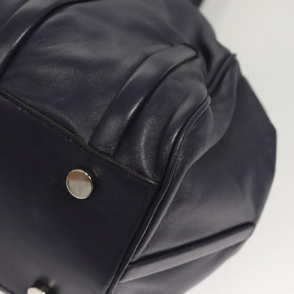 Celine Shoulder Bag Leather, PURPLE, LEATHER, Shoulder bag