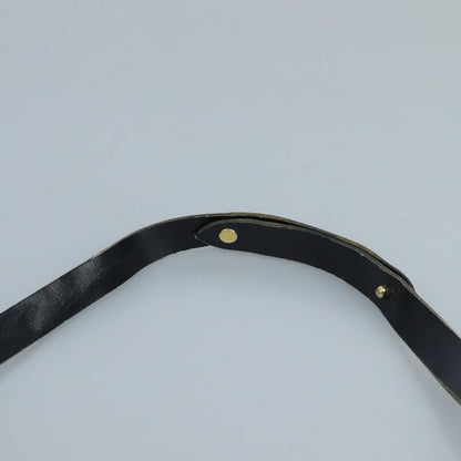 Christian Dior Vintage Trotter Shoulder Bag Canvas, NAVY, CANVAS, Shoulder bag