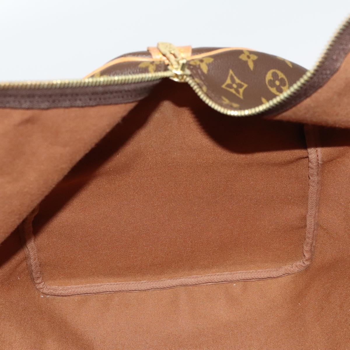 Louis Vuitton Keepall Bag Monogram Canvas, BROWN, CANVAS, Travel bag