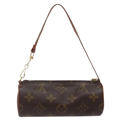 Louis Vuitton Papillon Pochette Monogram Canvas, BROWN, CANVAS, Handbag
