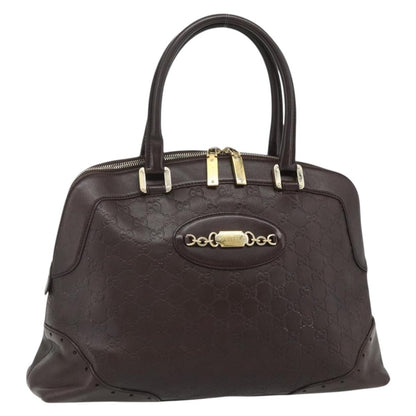 Gucci Guccissima Shoulder bag, Brown, Canvas, Handbag