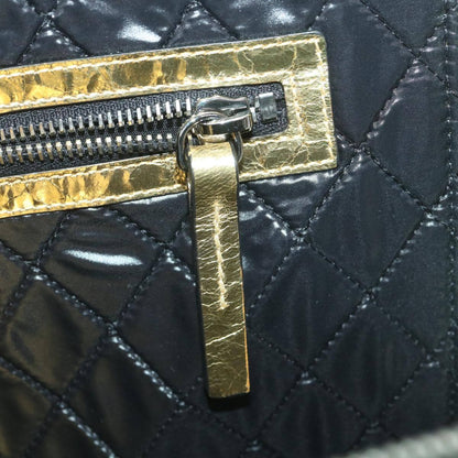 Chanel Je ne suis pas en solde Leather, GOLD, LEATHER, Handbag