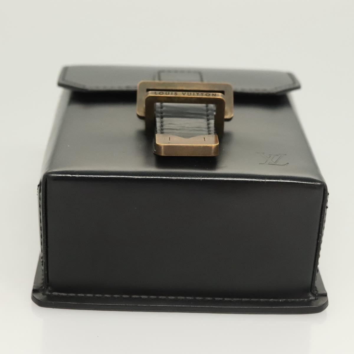 Louis Vuitton Pisteu Bum Bag Leather, BLACK, LEATHER, Shoulder bag