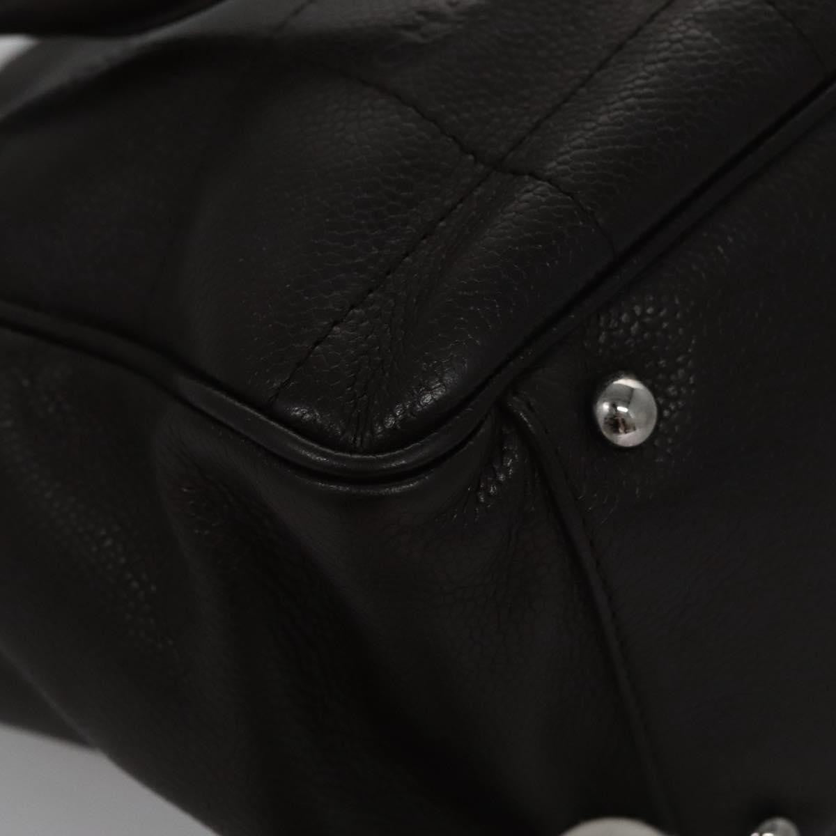 Chanel Chocolate Bar Coco Mark handbag Caviar skin, BROWN, LEATHER, Handbag