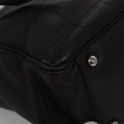 Chanel Chocolate Bar Coco Mark handbag Caviar skin, BROWN, LEATHER, Handbag