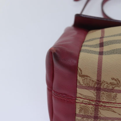 Burberry Nova check Shoulder bag Canvas, BEIGE, CANVAS, Shoulder bag