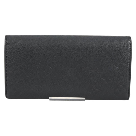 Louis Vuitton Portefeuille Sarah Wallet Monogram Empreinte, BLACK, LEATHER, Wallets