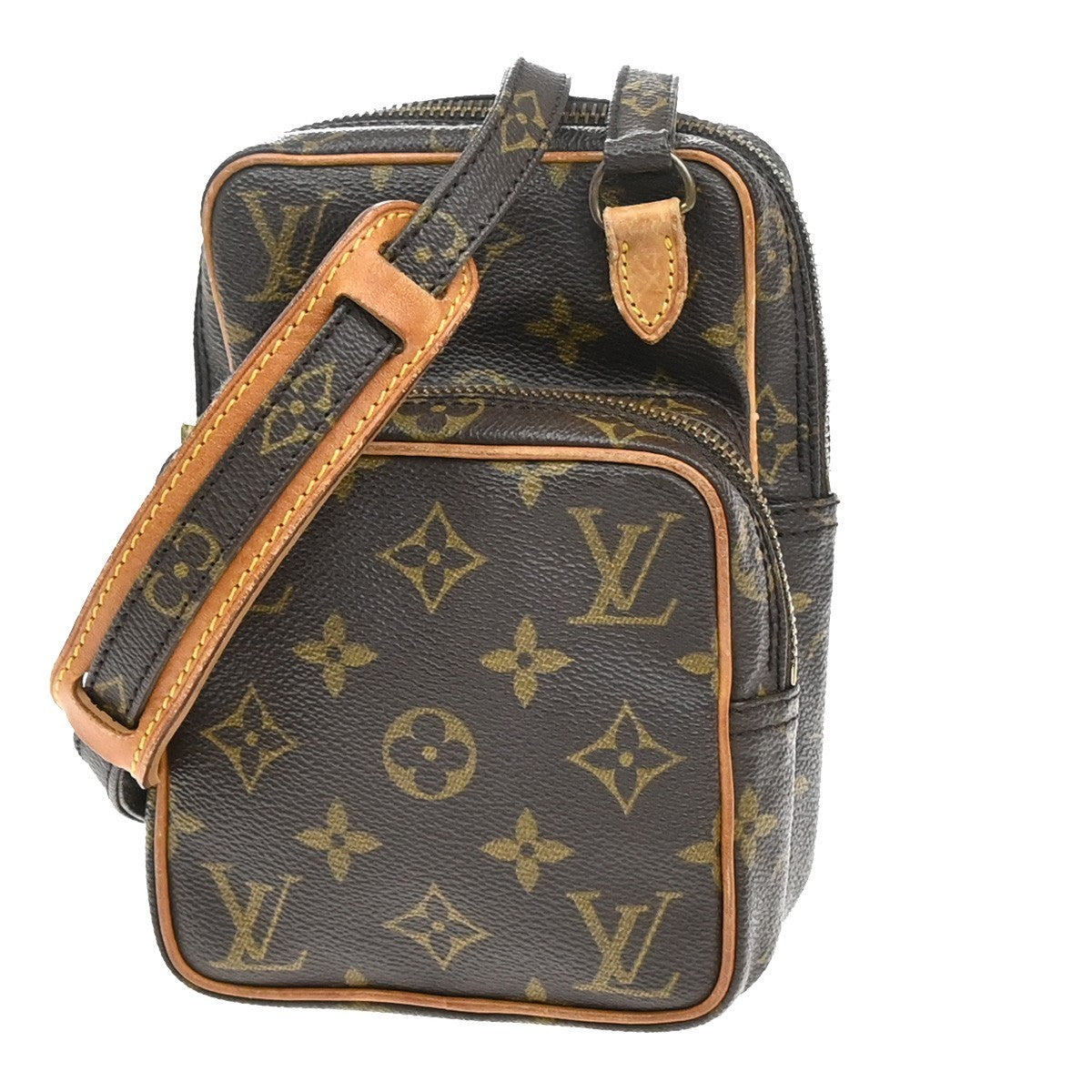 Louis Vuitton Amazone Bag Monogram Canvas, BROWN, CANVAS, Crossbody bag