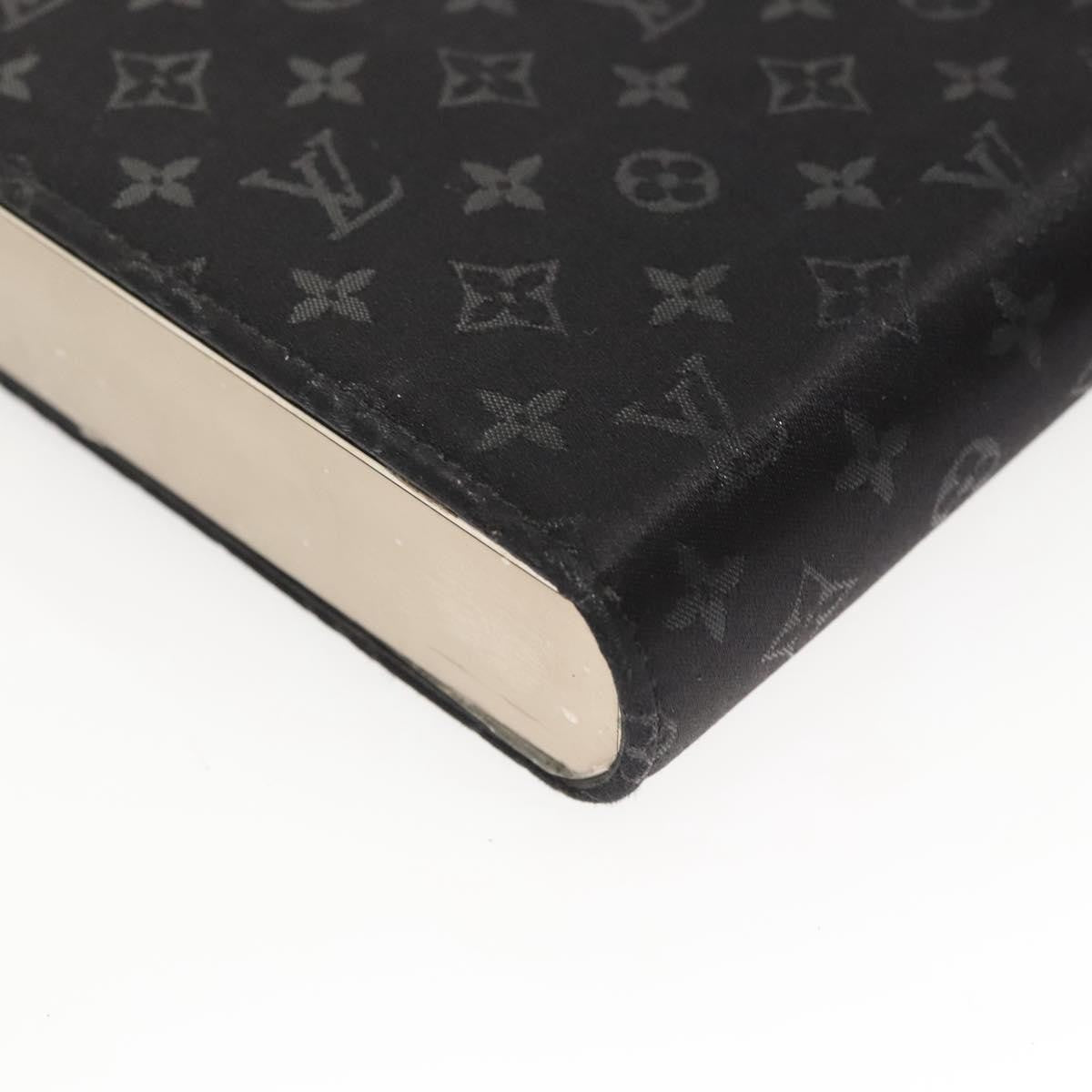 Louis Vuitton Saint Ange Handbag Monogram Satin, BLACK, SATIN, Handbag