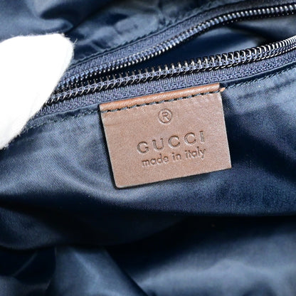 Gucci Travel Backpack GG Nylon, NAVY, NYLON, Backpack