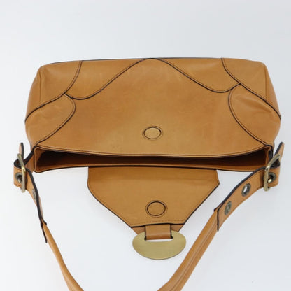 Chloe Vintage handbag Leather, BROWN, LEATHER, Shoulder bag