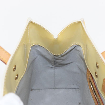 Louis Vuitton Reade Handbag Monogram Vernis, BEIGE, PATENT_LEATHER, Tote bag