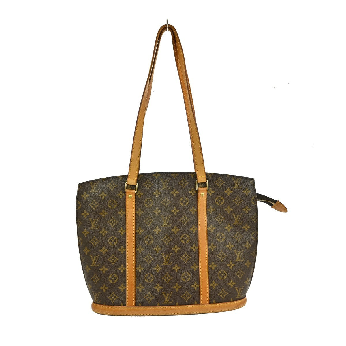 Louis Vuitton Babylone Handbag Monogram Canvas, BROWN, CANVAS, Tote bag