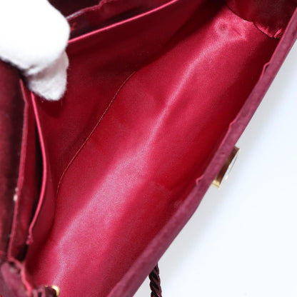 Bally Vintage Shoulder Bag Velvet, RED, VELVET, Shoulder bag