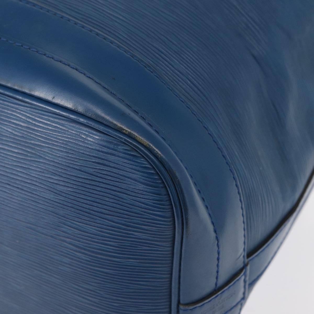 Louis Vuitton Noe Handbag Epi Leather, BLUE, LEATHER, Shoulder bag
